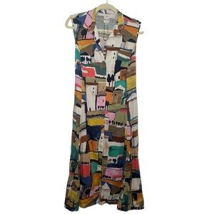 NIC+ZOE Street Seen Shirtdress Size M